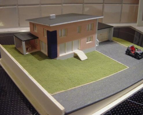 CNC Minitaturen Architekturmodellbau