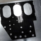 6mm steel cut with water jet cutting system