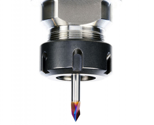 V-Groove cutter 45624-K Amana Tool in milling motor