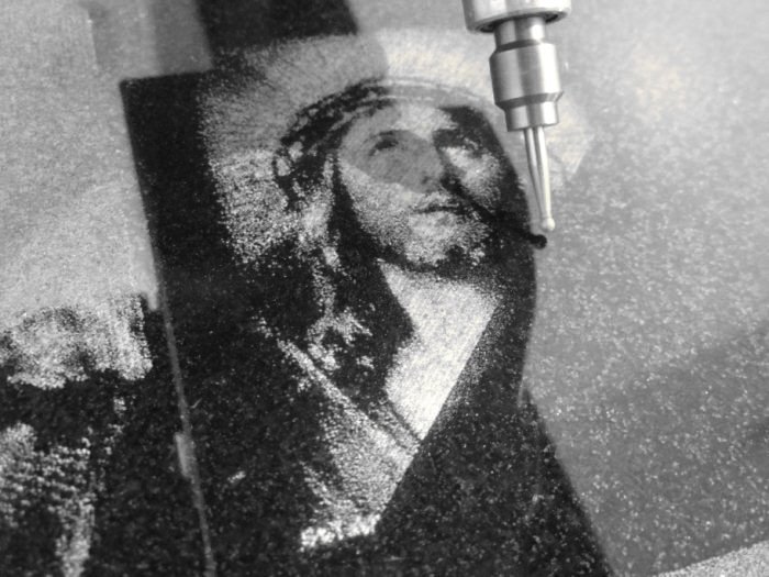 picture engraving Jesus