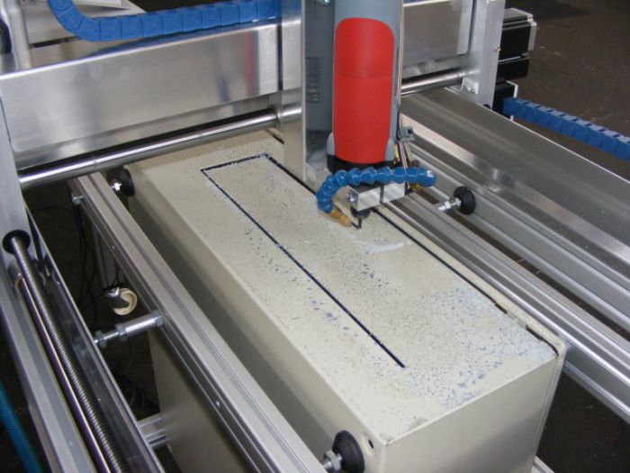 milling electrical cabinets