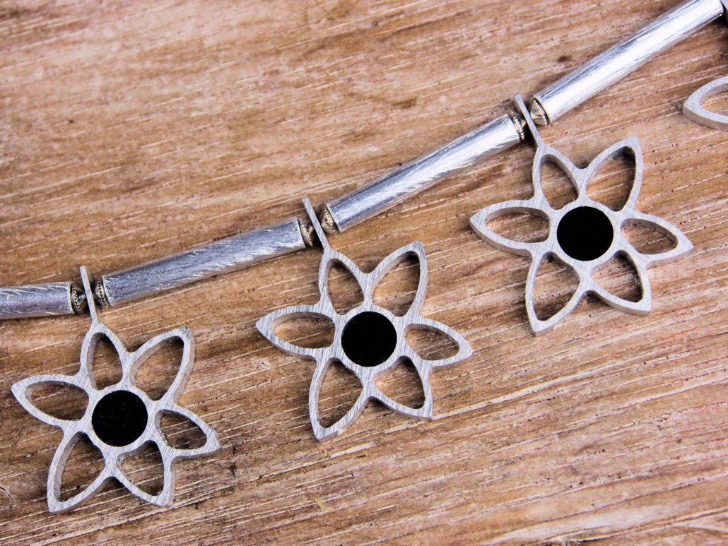 Aluminium Schmuck - Halskette aus Alu - Aluschmuck