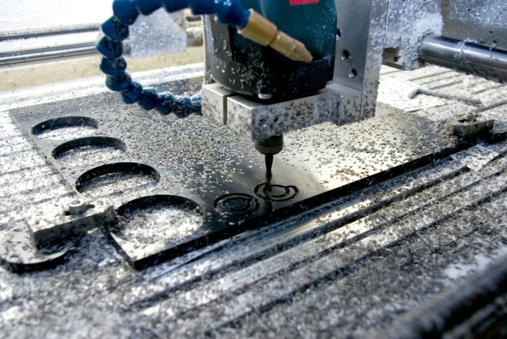milling POM on the High-Z CNC router