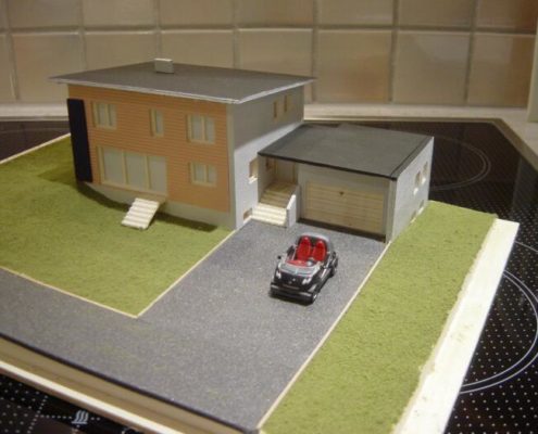 CNC Minitaturen Architekturmodellbau