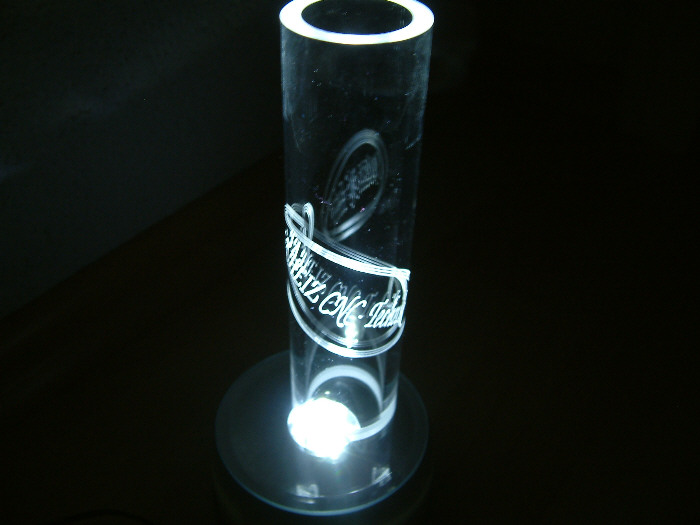 Acrylic glass engraving