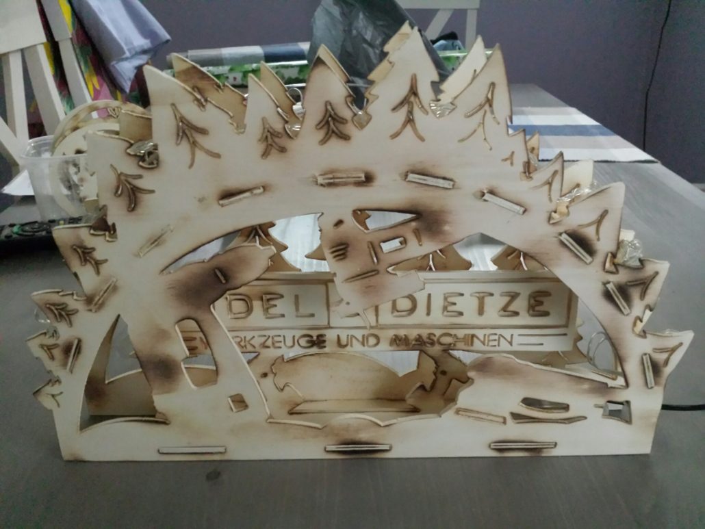 Schwibbogen Werbung