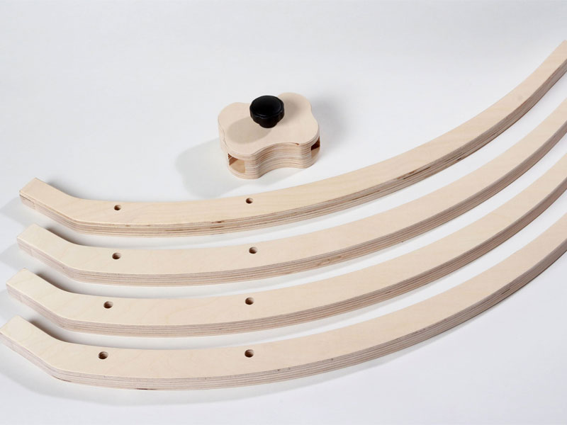 Children’s furniture baby play bow milled parts