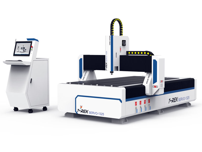 T-Rex Servo-1325 CNC Router servo motors with control panel