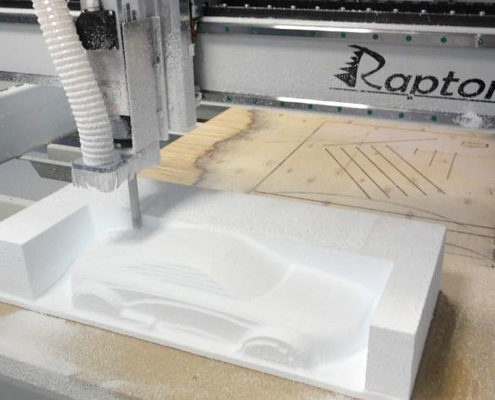 styrofoam milling