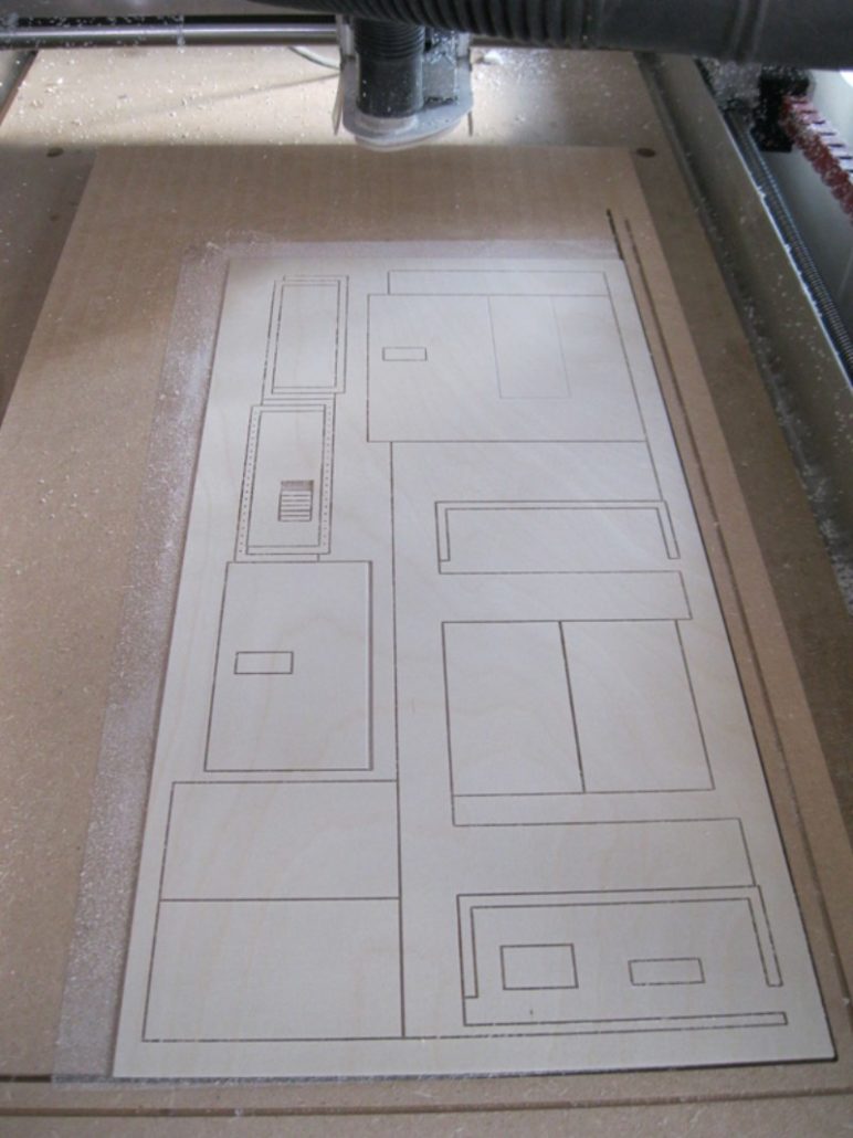 Architekturmodellbau cnc