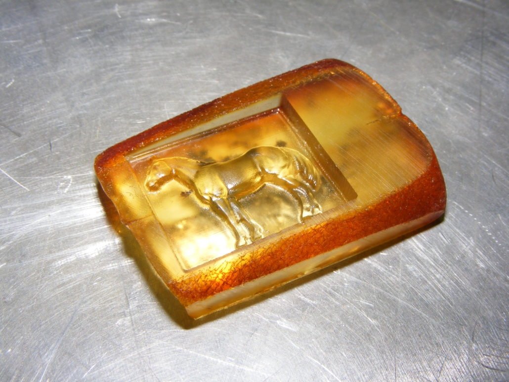amber 3D milling