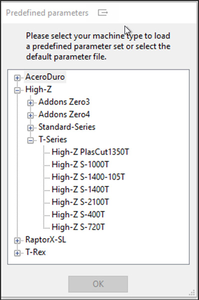 Plug&Play CNC software control