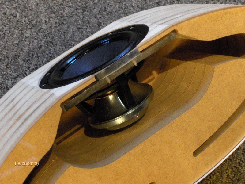 MDF milling loudspeakers