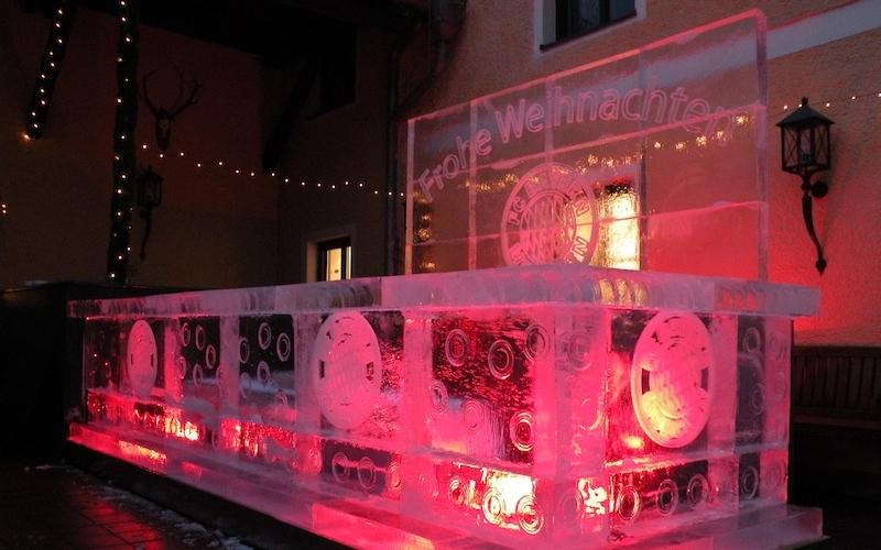 Ice bar christmas