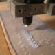 Acrylic glass engraving