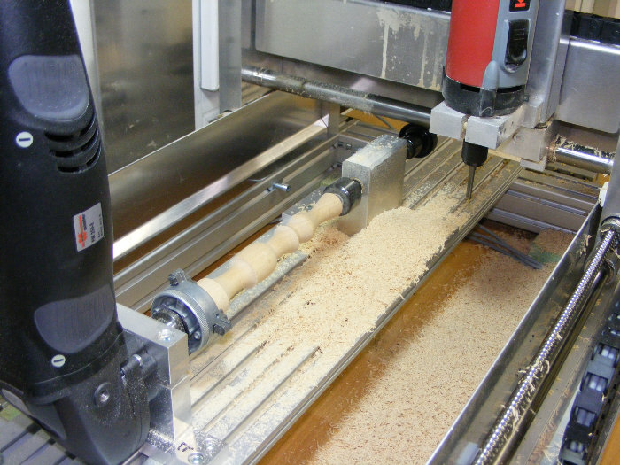CNC Drechseln lathe wood Drehen fraese