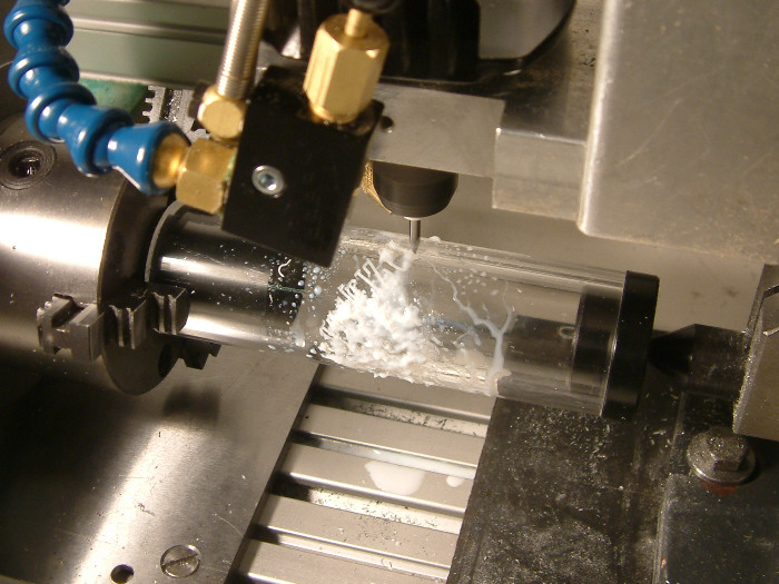Acrylic glass engraving