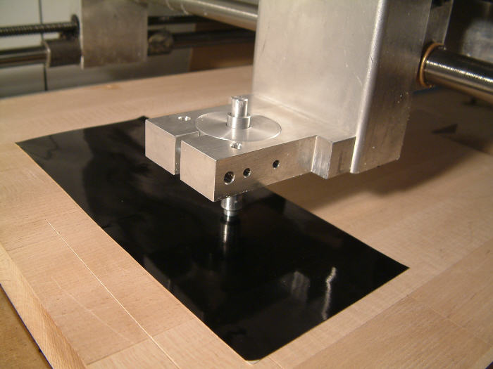 CNC cutting of vinyl and other materials