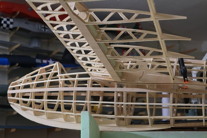 CNC model making plane