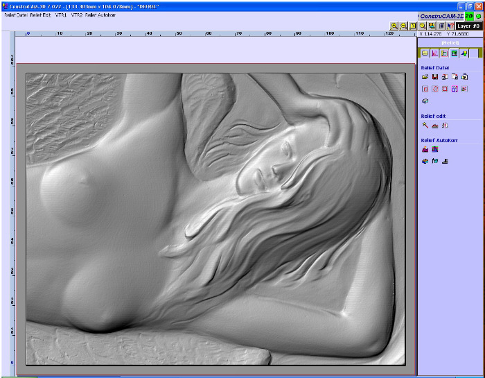 stl modell laserscannen