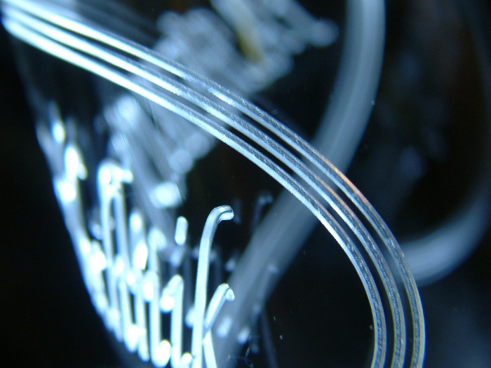Acrylic glass engraving