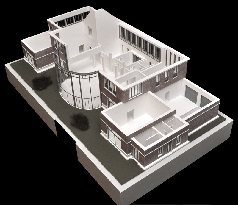 Architekturmodell haus