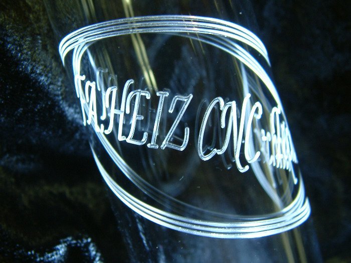 Acrylic Glass Engraving