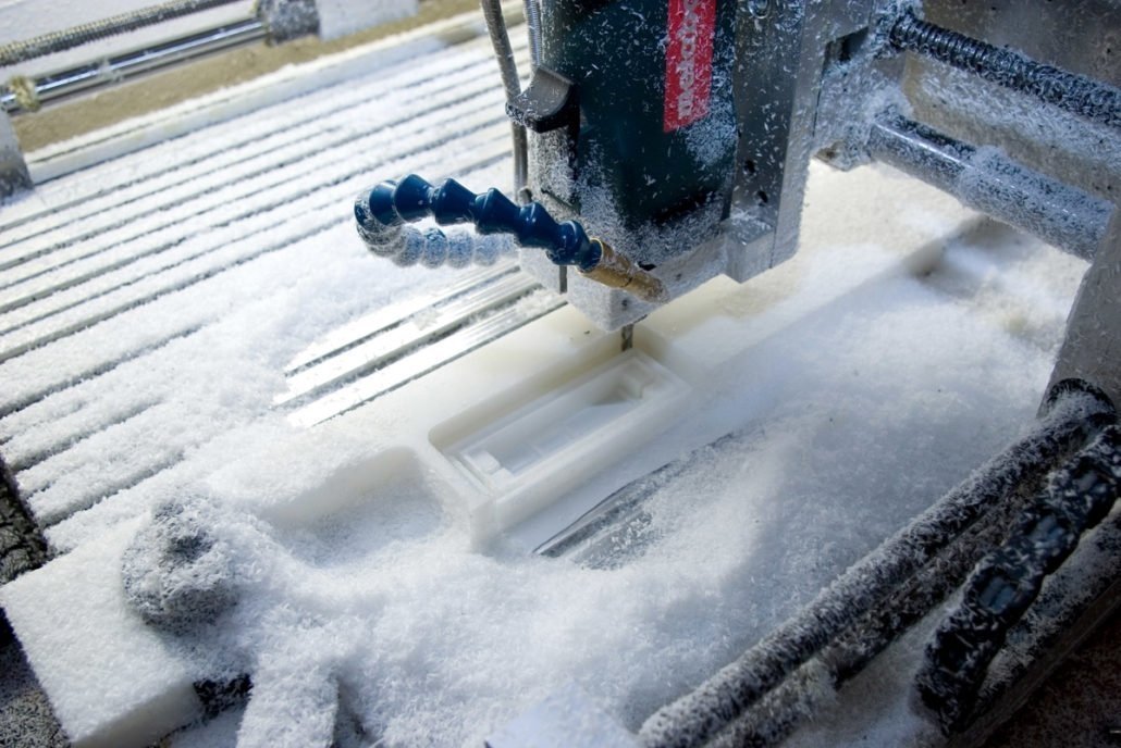 machining plastic with a CNC router