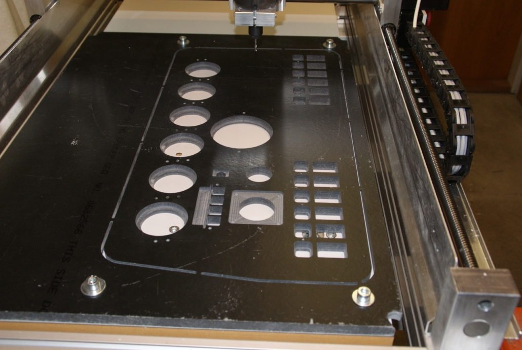 dashboard made of rigid pvc