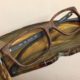 Holzbrille